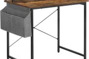 _Desk, Computer Desk with Monitor Stand