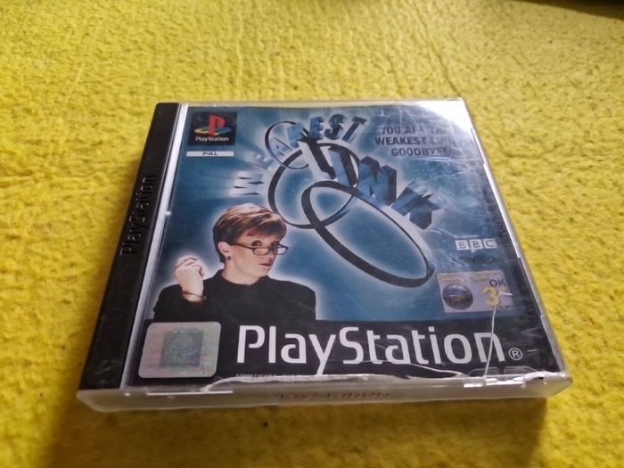 The Weakest Link PlayStation1 Ps1 PlayStation2 Ps2 Games Original