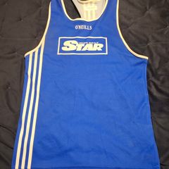 Vintage Ireland Daily Star International Boxing Jersey (Adult Large) FREE POST