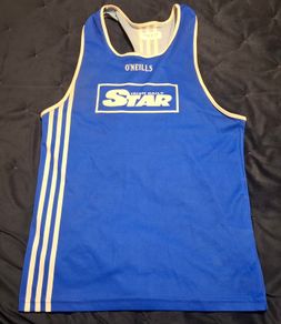 Vintage Ireland Daily Star International Boxing Jersey (Adult Large) FREE POST
