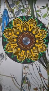 Handpainted CD suncatchers
