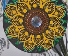 Handpainted CD suncatchers