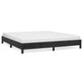 Bed Frame without Mattress Black 180x200 cm Super King Super King Velvet Image 3