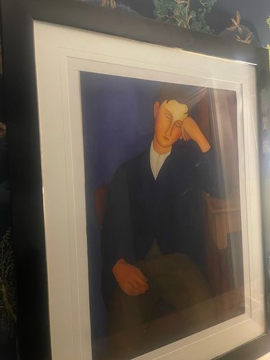 Amedeo Modigliani's "The Young Apprentice"80x65cm