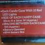 Set of 4 Candy Cane Path Lights Image 4