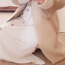 Zara Off White Midi Dress - S Image 4