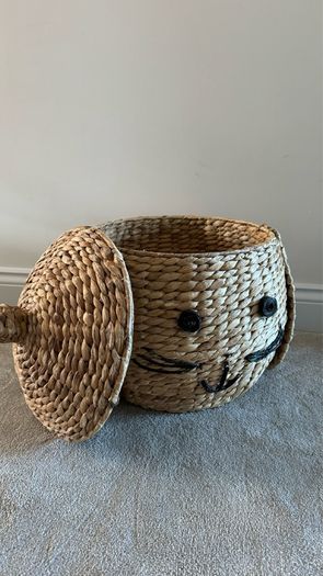 Beautiful Wicker Storage in Excellent Condition