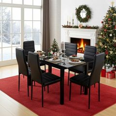 Holiday Offer: Extendable Table Set Black
