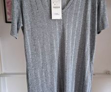 new Zara silver top