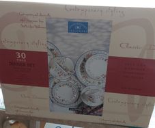 30 piece Staffordshire Dining Set..Boxed,Unused