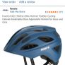 Favoto Kids Children Bike Helmet Toddler Cycling Helmet Breathable Blue Adjustable Helmet for Boys and Girls Image 3