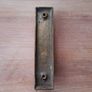 Antique brass front door knocker Image 3