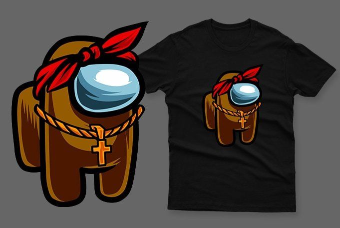 Gangsta among us t-shirt imposter among us t-shirt impostor t-shirt