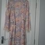 Indigo Sky Satin Wrap Robe and Chemise Nightdress - UK 10 to 12 - BNWT Image 4