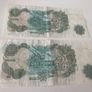 One Pound Banknote x 2 England Image 5