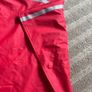 Kids Playschool Red Rain Poncho Image 5