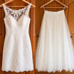 Stella York Two Piece Wedding Dress