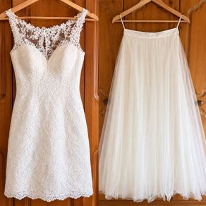 Stella York Two Piece Wedding Dress