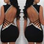 mini dress with a naked back XS-M Image 6