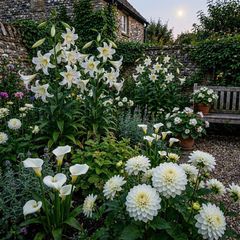 8 White Flowering Summer Collection
