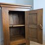 Mid-Century Solid Oak Cabinet Image 3
