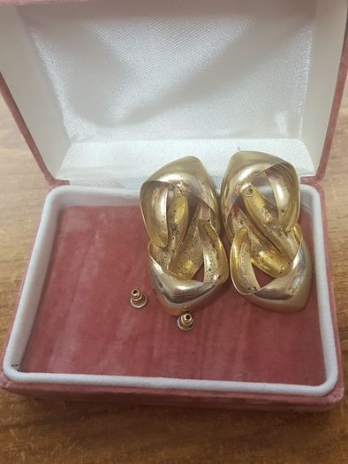 Heavy vintage earrings