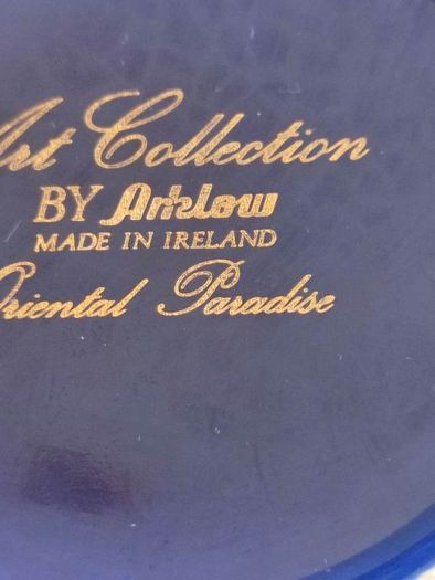 Vintage Arklow Pottery vase Oriental Paradise. Art Collection.