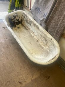 cast iron Bath