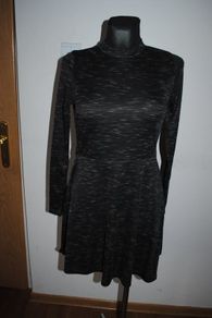 Dark grey Atmosphere long sleeve skater dress Perfect condition size UK10/12 EU38/40 Postage included