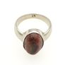Vintage 925 Sterling Silver & Natural Australian Boulder Opal Ring Image 8
