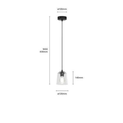 Harpersville 1-Light Single Pendant Shade
