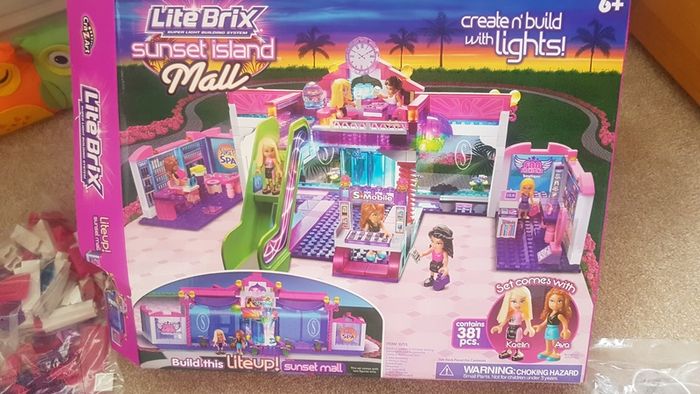 Litebrix Lego Type Building Set