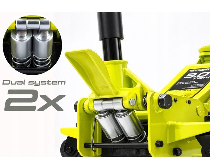 3 Ton Low Profile Hydraulic Floor Jack  Dual Pump