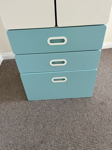 Kids Wardrobe With Drawers