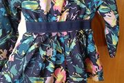 Stunning girls Ted baker floral spring jacket raincoat ?  5
