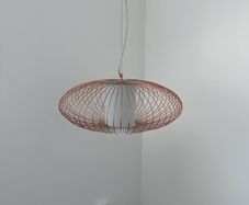 Copper pendant lamp shade
