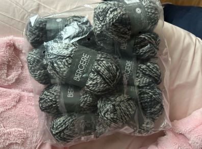 10 x Bergere de France Blizzard Yarn Lot