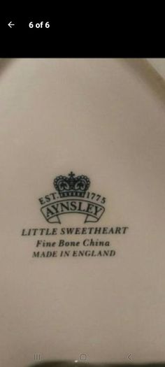 aynsley 3 piece sweetheart collection