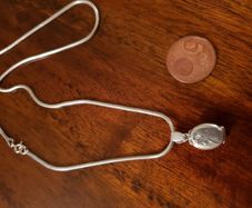 Silver Sterling Necklace and Pendant