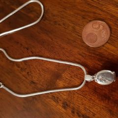 Silver Sterling Necklace and Pendant