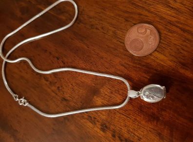 Silver Sterling Necklace and Pendant