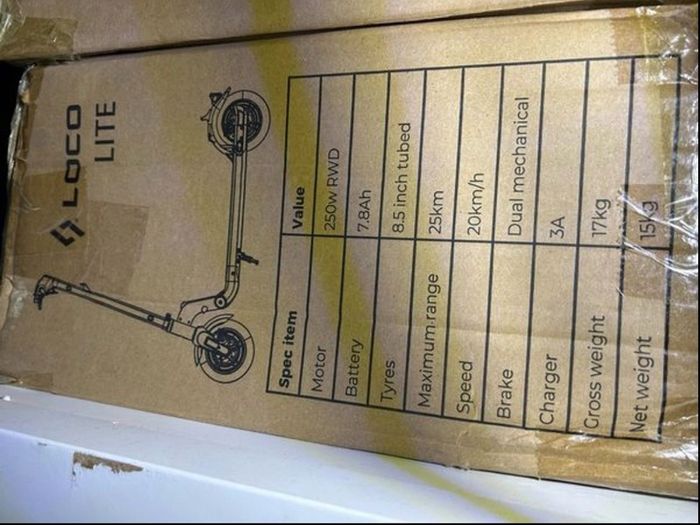 electric scootor. LOCO LITE