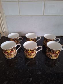Lovely set of six mugs by Heath McCabe