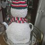Hanmade Snowman Teacosy Image 3