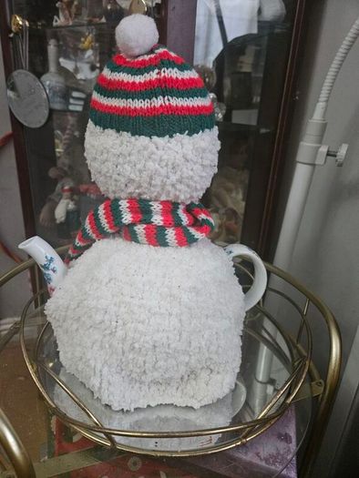Hanmade Snowman Teacosy