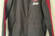 Adidas Manchester United FC Presentation Jacket Black 11-12 y