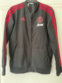 Adidas Manchester United FC Presentation Jacket Black 11-12 y