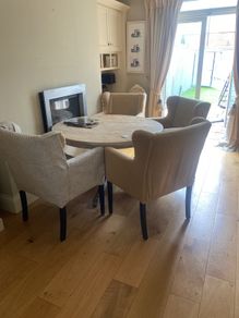 dining table and chairs