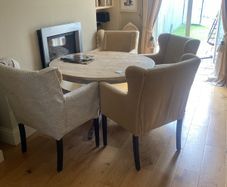 dining table and chairs