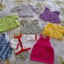 Handmade baby cardigans and dresses from newborn Image 2